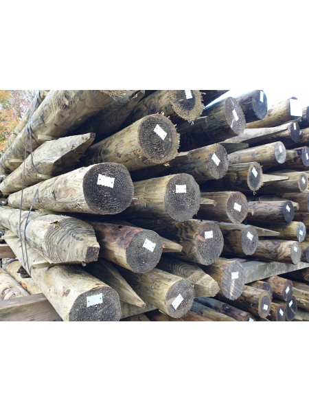 2.40m | Round Timber 15 Year Service Life Treated | 125-150mm