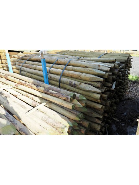 2.4m | Economy Round Timber Treated | 50-75mm