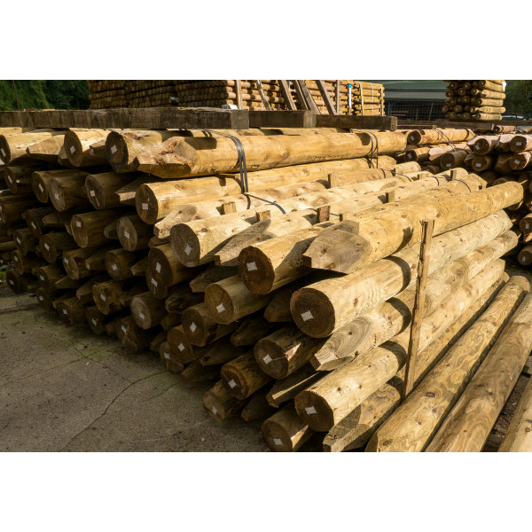 2.10m | Round Timber 15 Year Service Life Treated | 150-175mm