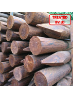 1.80m | Round Creosote Treated Redwood | 100-125mm