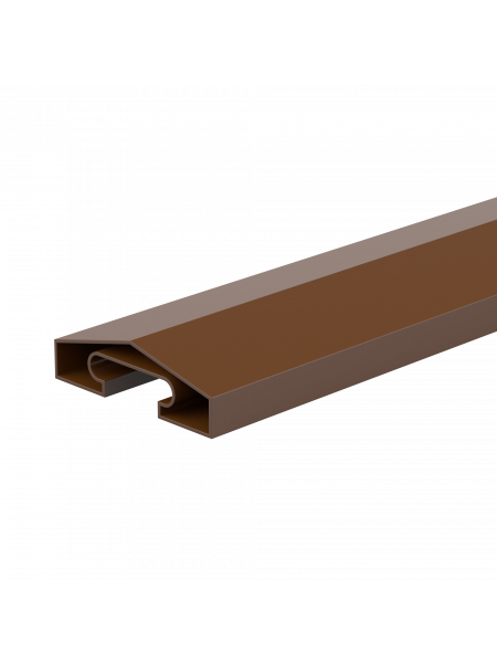 FENCEMATE DuraPost® Capping Rail 1.8m - Sepia Brown