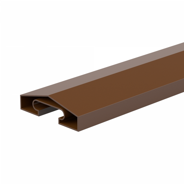 FENCEMATE DuraPost® Capping Rail 1.8m - Sepia Brown