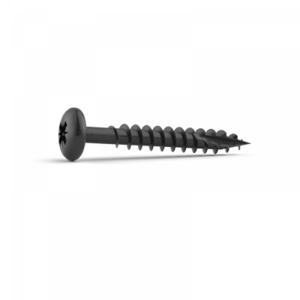 FENCEMATE DuraPost® Pan Head Timber Screws (Box of 200) 4x40mm - Anthracite Grey