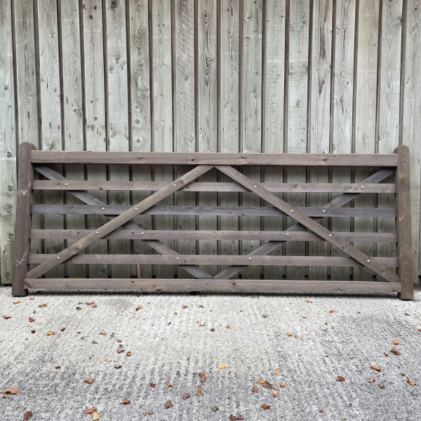 10' Softwood Gate - Creosote