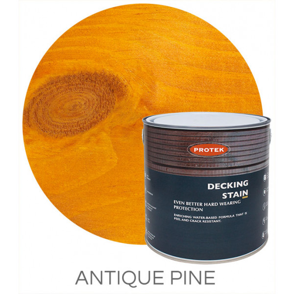 Protek Decking Stain Antique Pine 2.5L
