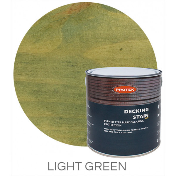 Protek Decking Stain Light Green 2.5L