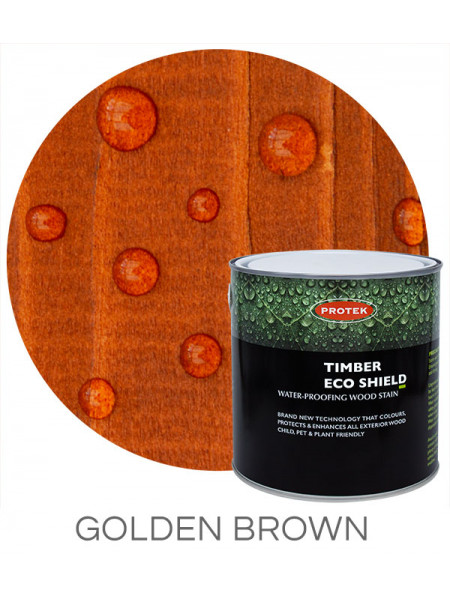 Protek Timber Eco Shield Golden Brown 1L