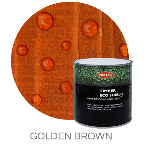 Protek Timber Eco Shield Golden Brown 1L