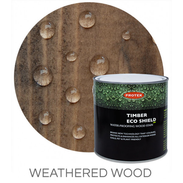 Protek Timber Eco Shield Weathered Wood 1L